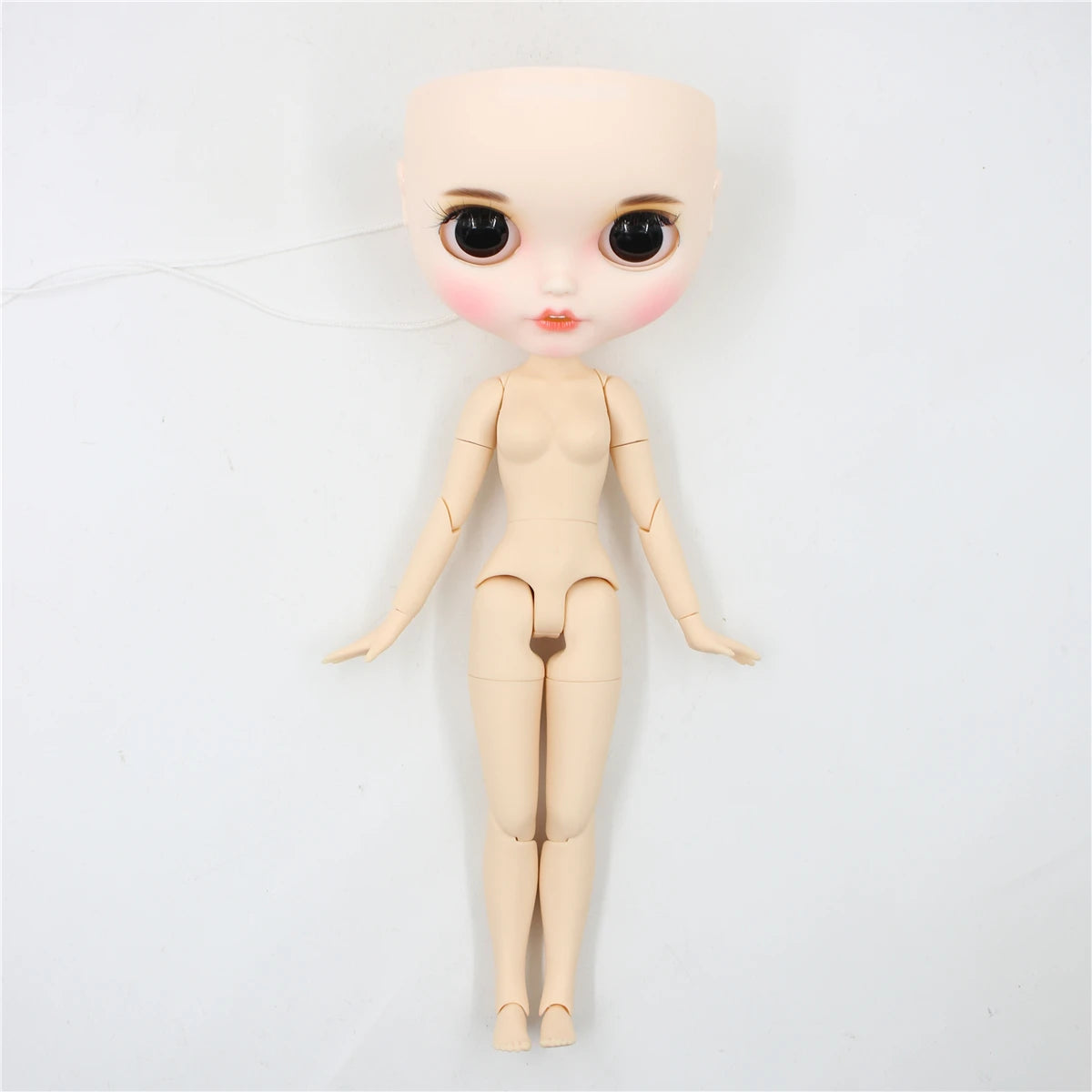 DBS Blyth doll bald head customized matte face white skin DIY custom DOLL anime girls