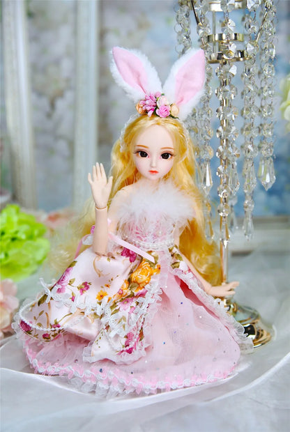 DBS 1/4 BJD DQ doll Diary Queen 45cm princess including clothes diary and handset