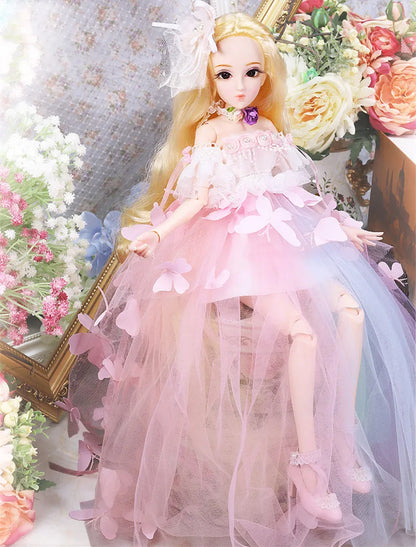 DBS 1/4 BJD DQ doll Diary Queen 45cm princess including clothes diary and handset