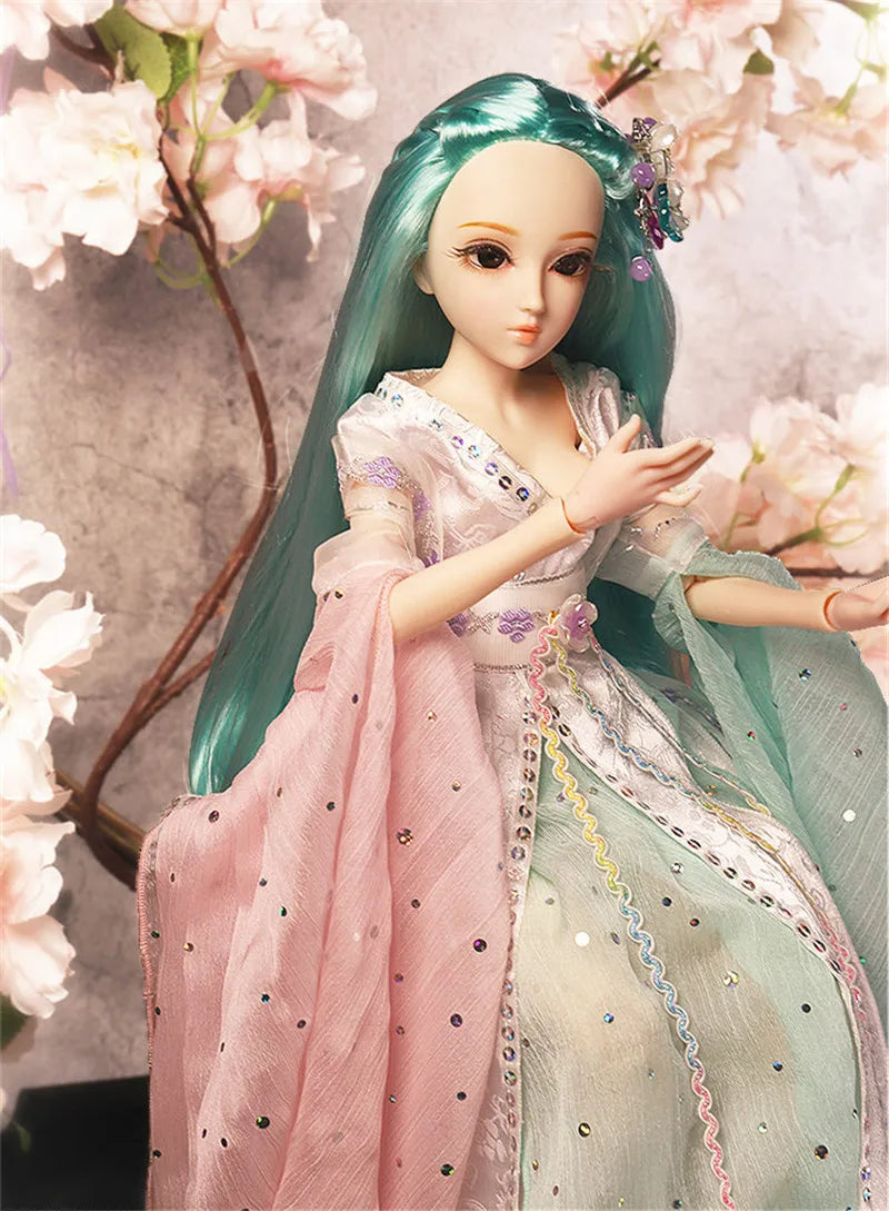 DBS 1/4 BJD DQ doll Diary Queen 45cm princess including clothes diary and handset