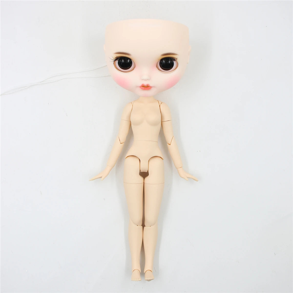 DBS Blyth doll bald head customized matte face white skin DIY custom DOLL anime girls