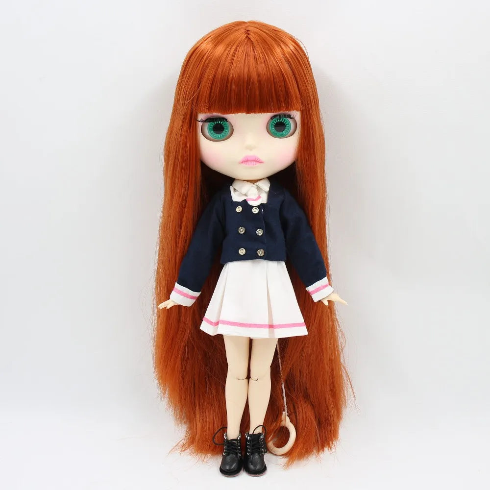ICY DBS Blyth Doll combination doll with clothes shoes matte face shiny face 1/6 bjd 30cm anime toy girls gift