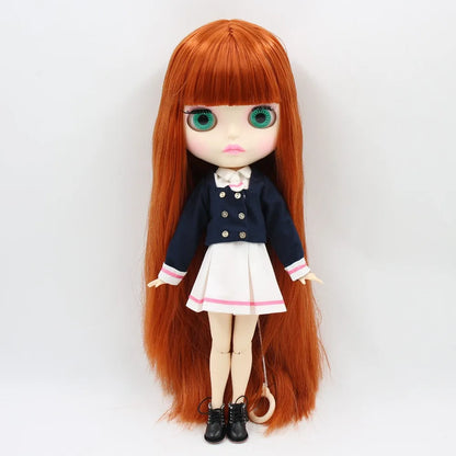 ICY DBS Blyth Doll combination doll with clothes shoes matte face shiny face 1/6 bjd 30cm anime toy girls gift
