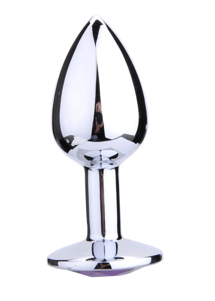 Metal Anal Plug  Jewel Decoration Butt Beads Sex Prostate Massager Anus Toys For Women and Man Couple Gay 3 Size