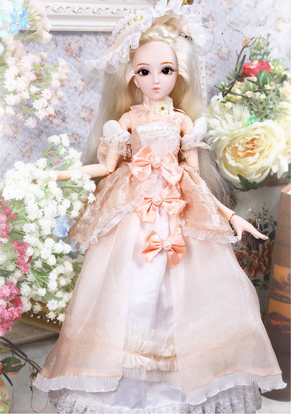 DBS 1/4 BJD DQ doll Diary Queen 45cm princess including clothes diary and handset