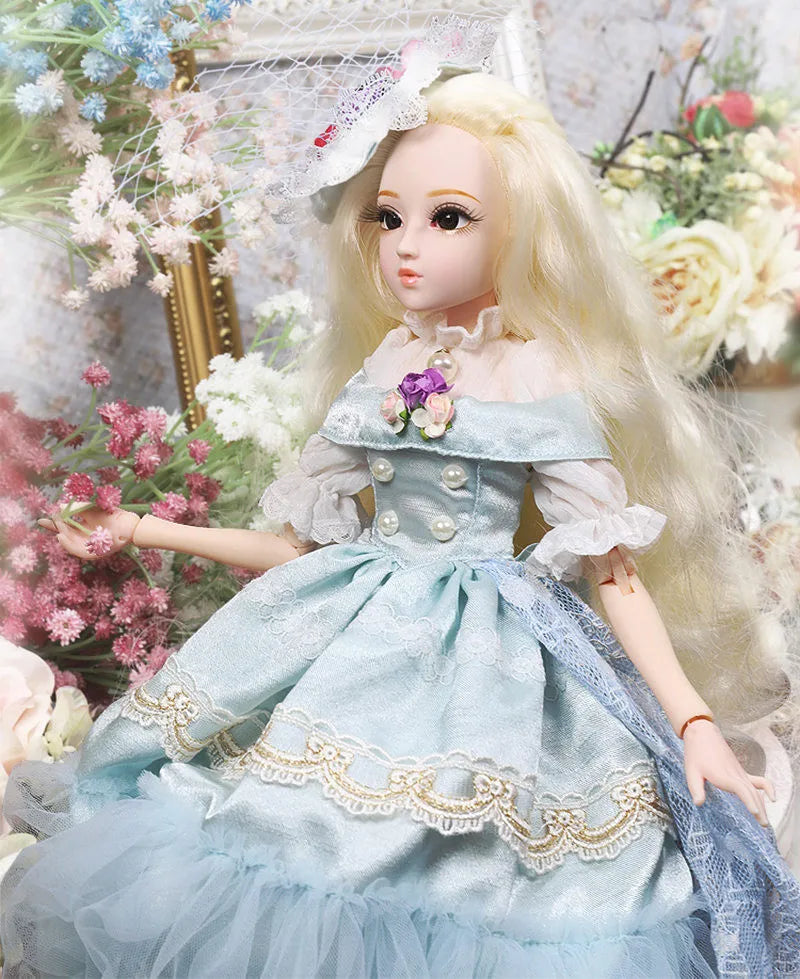 DBS 1/4 BJD DQ doll Diary Queen 45cm princess including clothes diary and handset