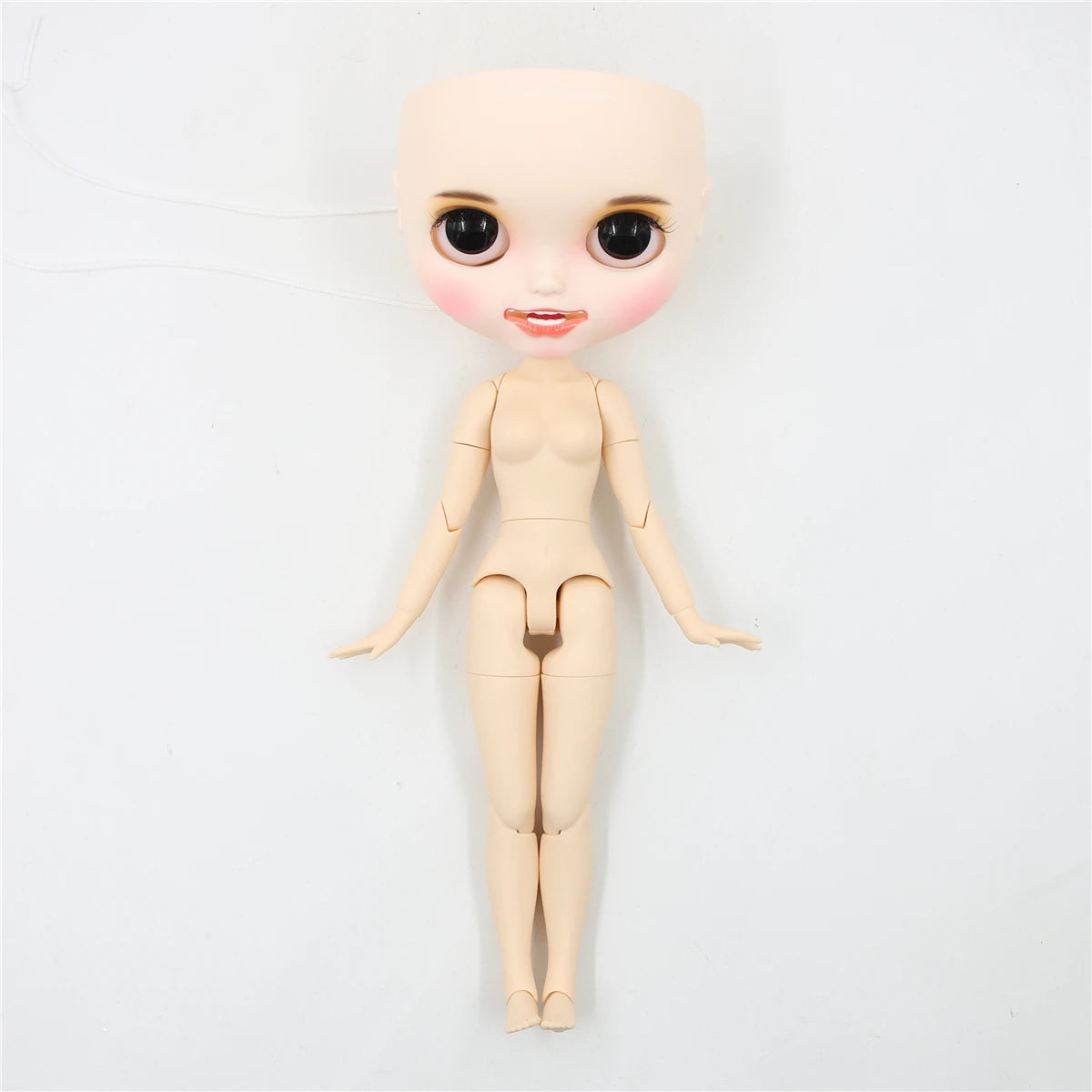 DBS Blyth doll bald head customized matte face white skin DIY custom DOLL anime girls