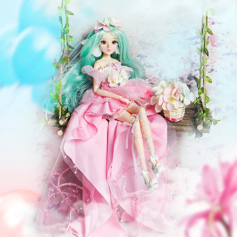 DBS 1/6 BJD toy 30cm constellations doll joint body with outfit shoes stand box toy girls gift anime doll