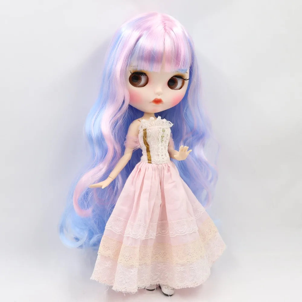 ICY DBS Blyth Doll 1/6 toy bjd matte face customized face joint body custom doll 30cm girls gift anime
