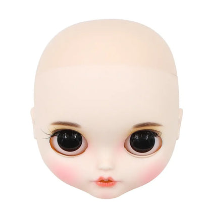 DBS Blyth doll bald head customized matte face white skin DIY custom DOLL anime girls