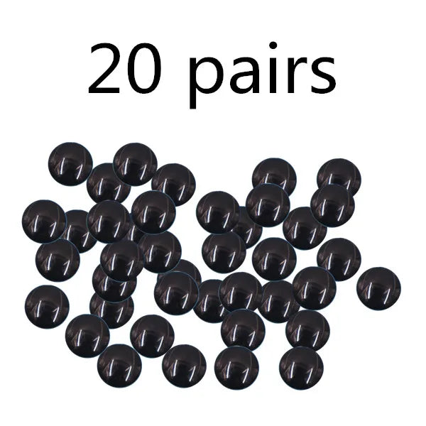 DBS blyth doll toy black plastic eyechips about 14mm, DIY Doll Eyes patch/pupil for custom doll DIY