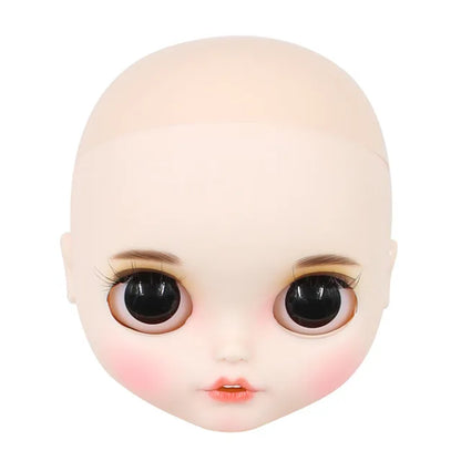 DBS Blyth doll bald head customized matte face white skin DIY custom DOLL anime girls