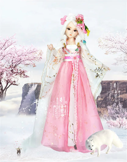 DBS 1/4 BJD DQ doll Diary Queen 45cm princess including clothes diary and handset