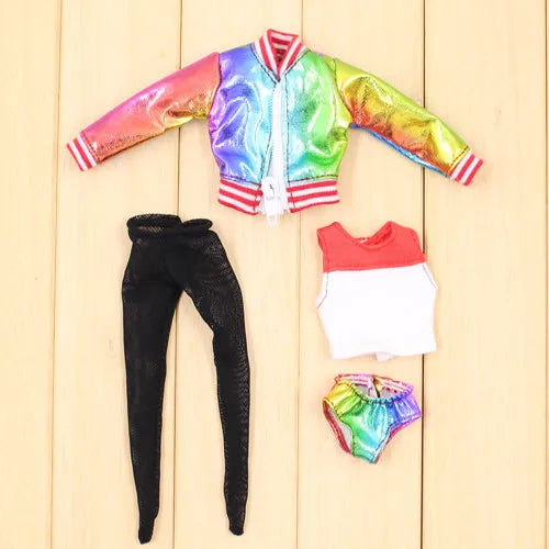 ICY DBS Blyth doll clothes anime suit azone joint body outfit underwear stocking coat shirt cool outfits girls gift