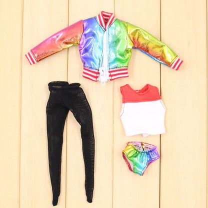 ICY DBS Blyth doll clothes anime suit azone joint body outfit underwear stocking coat shirt cool outfits girls gift