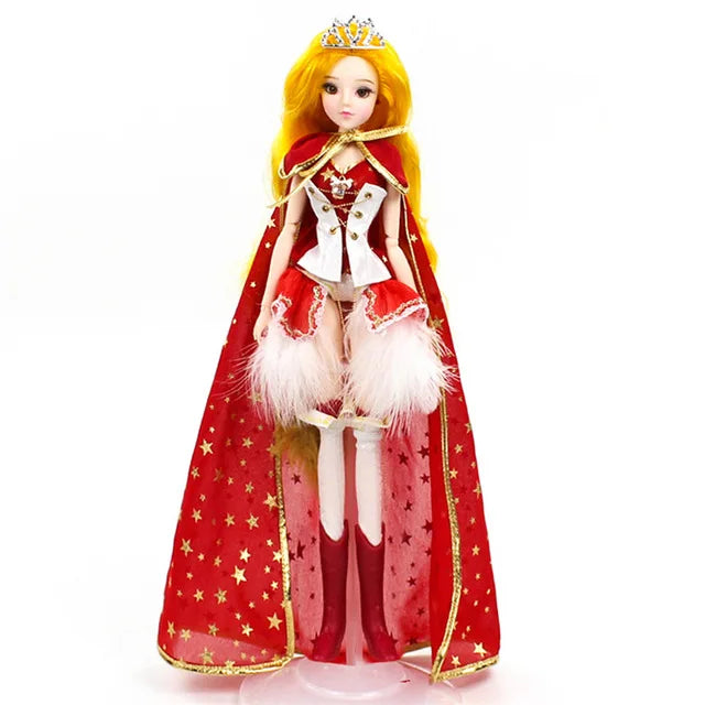 DBS 1/6 BJD toy 30cm constellations doll joint body with outfit shoes stand box toy girls gift anime doll