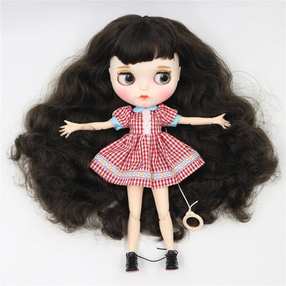 ICY DBS Blyth Doll 1/6 toy bjd matte face customized face joint body custom doll 30cm girls gift anime