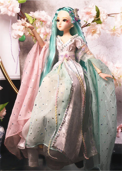 DBS 1/4 BJD DQ doll Diary Queen 45cm princess including clothes diary and handset