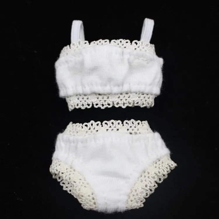 ICY DBS Blyth Doll Underwear White Underclothes Anime Suit Doll Outfits