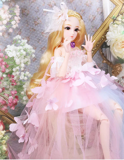 DBS 1/4 BJD DQ doll Diary Queen 45cm princess including clothes diary and handset