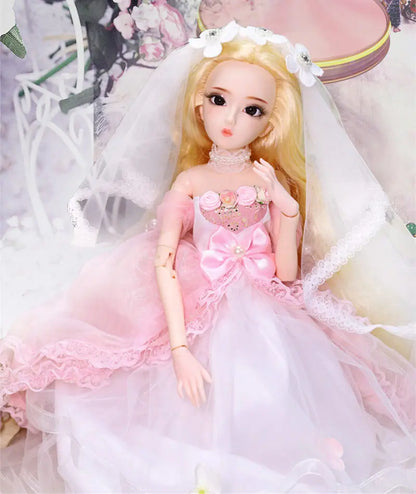 DBS 1/4 BJD DQ doll Diary Queen 45cm princess including clothes diary and handset