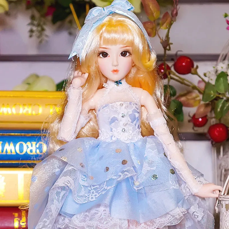 DBS 1/4 BJD DQ doll Diary Queen 45cm princess including clothes diary and handset