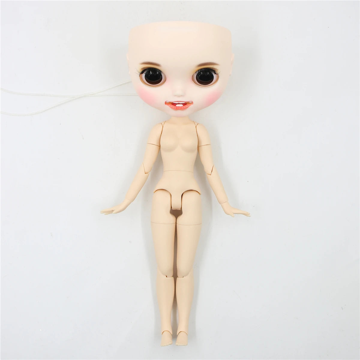 DBS Blyth doll bald head customized matte face white skin DIY custom DOLL anime girls
