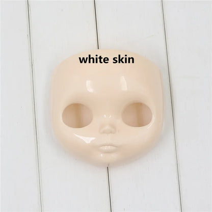 DBS Blyth Doll Face without makeup faceplate backplate screws for DIY custom doll