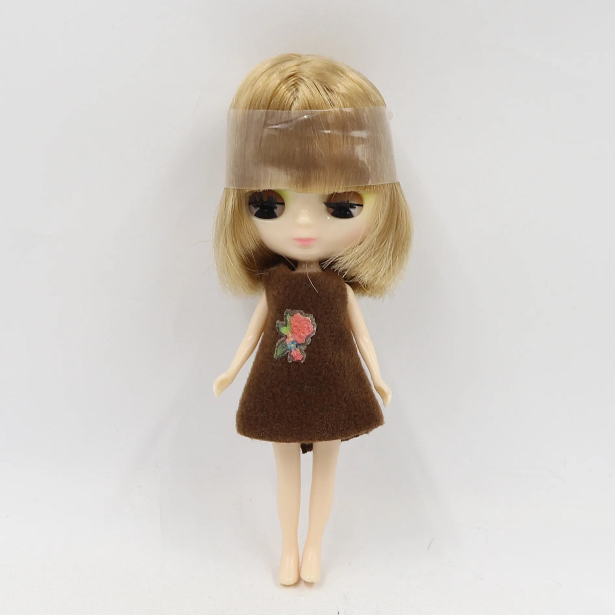 DBS blyth mini doll 10CM BJD normal body doll cute girls gift anime toy random dress