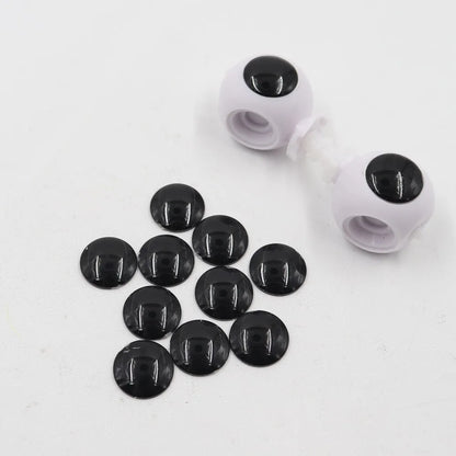 DBS blyth doll toy black plastic eyechips about 14mm, DIY Doll Eyes patch/pupil for custom doll DIY