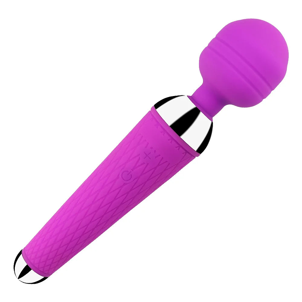 MwOiiOwM USB Rechargeable Microphone G-spot Vibrator Massager Waterproof Dual Vibration Sex Toys for Women Adult Product 4 Color