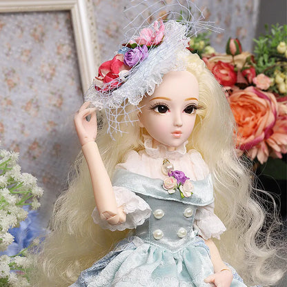 DBS 1/4 BJD DQ doll Diary Queen 45cm princess including clothes diary and handset