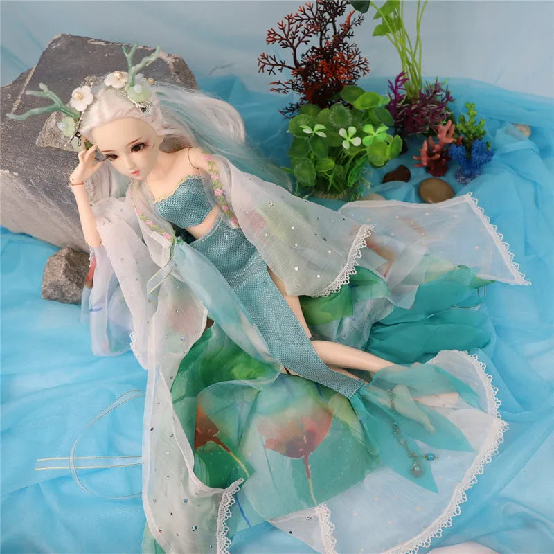DBS 1/4 BJD DQ doll Diary Queen 45cm princess including clothes diary and handset