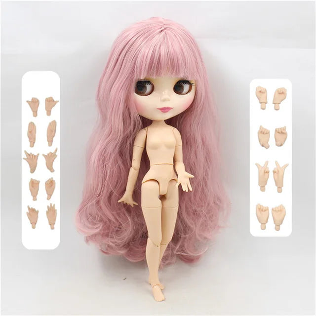 ICY DBS Blyth Doll combination doll with clothes shoes matte face shiny face 1/6 bjd 30cm anime toy girls gift
