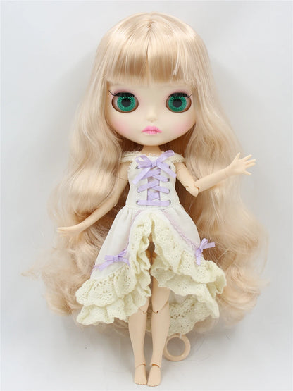 ICY DBS blyth doll 1/6 joint body white skin toy customized doll 30cm bjd random eyes colors anime toy girls gift