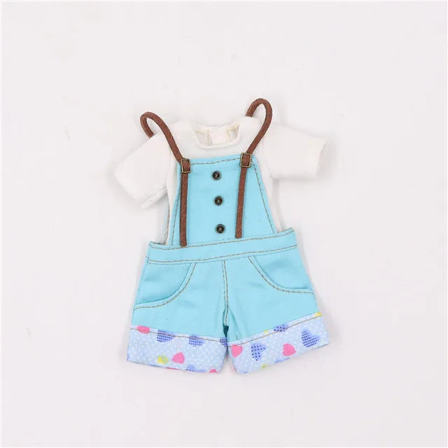 ICY DBS Blyth doll clothes outfits toy for blyth doll icy joint body licca body pink dress white hat
