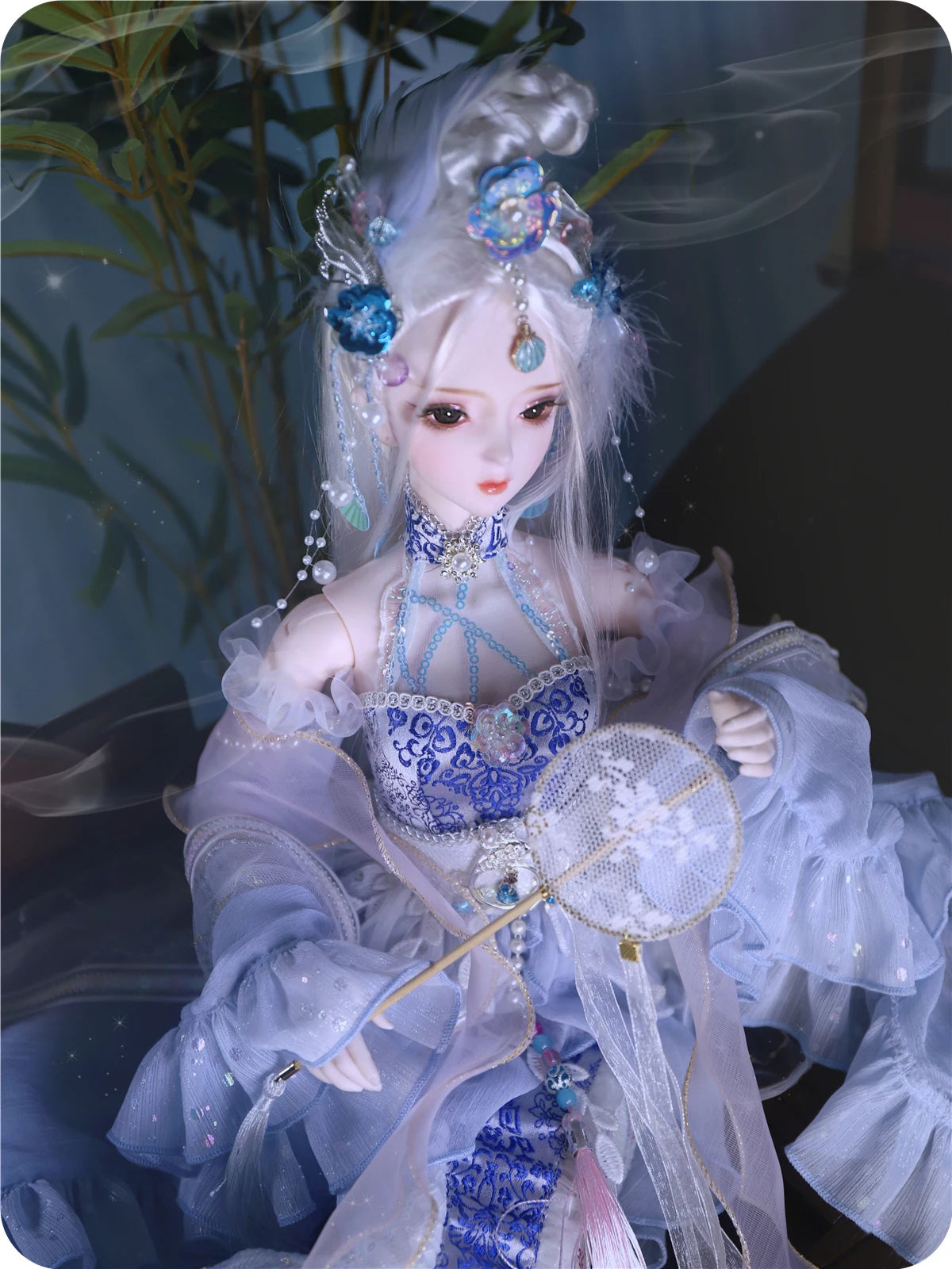 DBS 1/3 BJD Dream Fairy Doll  toy mechanical joint Body chinese style Collection doll including suit shoes makeup 60cm SD