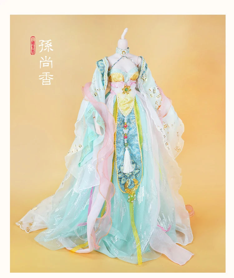 DBS Dream fairy clothes 1/3 bjd doll Outfits Ancient clothes Chinese style dress anime suit girls gift
