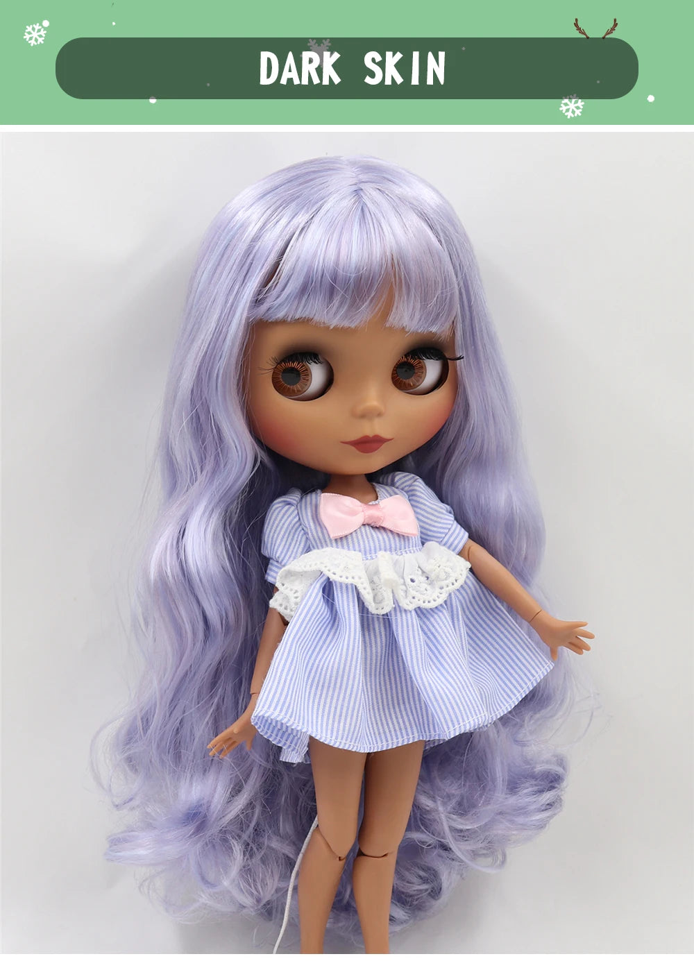 ICY DBS Blyth Doll 1/6 BJD Joint Body White Skin Tan Skin Dark Skin Matte Face Nude Doll 30cm Anime Toy Girls Gift