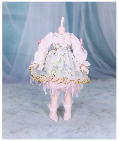 ICY DBS outfits for DREAM FAIRY Doll 1/6 BJD clothes Lucky Angel girls anime dress