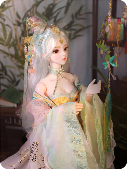 DBS 1/3 BJD Dream Fairy Doll  toy mechanical joint Body chinese style Collection doll including suit shoes makeup 60cm SD
