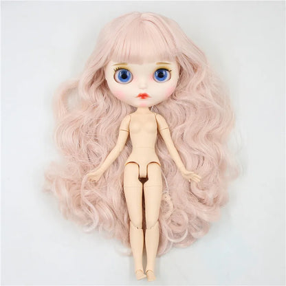 ICY DBS Blyth Doll 1/6 30cm toy bjd joint body matte face nude doll white skin random eyes colors anime girls