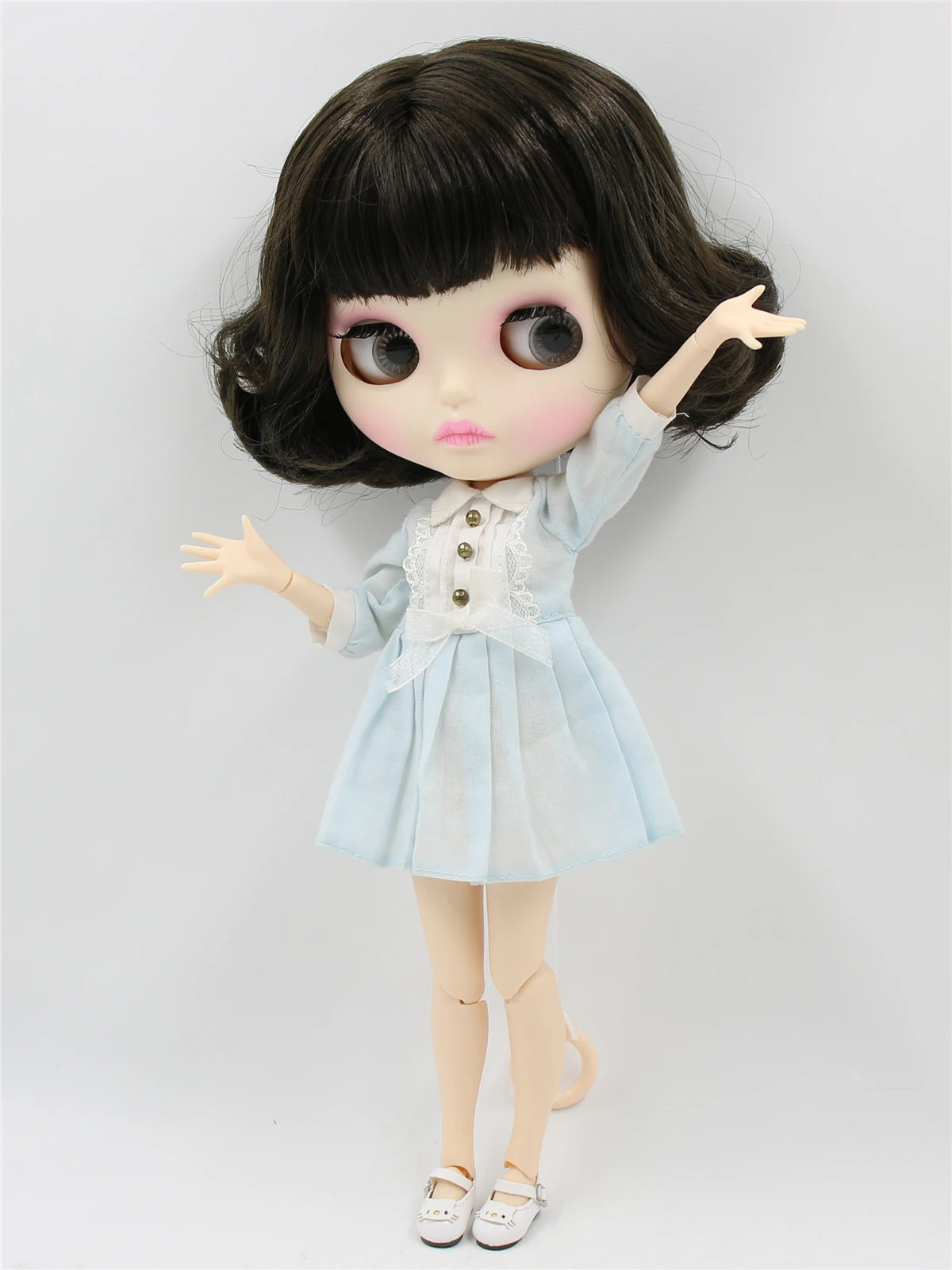 ICY DBS blyth doll 1/6 joint body white skin toy customized doll 30cm bjd random eyes colors anime toy girls gift