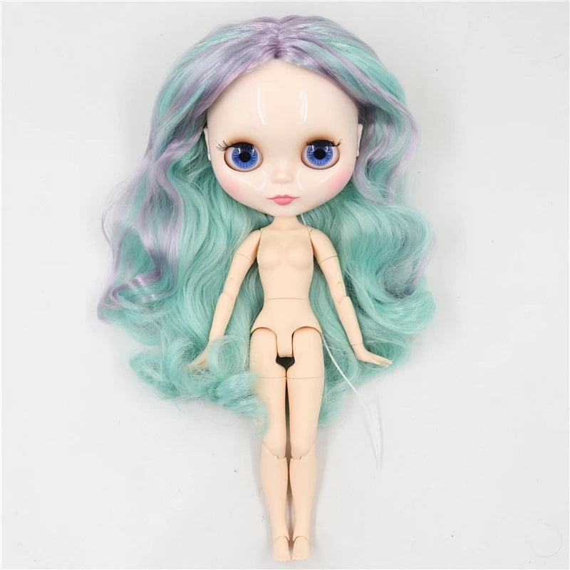 ICY DBS Blyth doll 1/6 bjd matte face shiny face joint body white skin tan skin dark skin 30cm toy girls gift