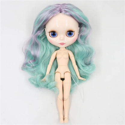 ICY DBS Blyth doll 1/6 bjd matte face shiny face joint body white skin tan skin dark skin 30cm toy girls gift