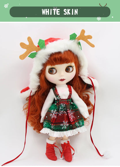 ICY DBS Blyth Doll 1/6 BJD Joint Body White Skin Tan Skin Dark Skin Matte Face Nude Doll 30cm Anime Toy Girls Gift