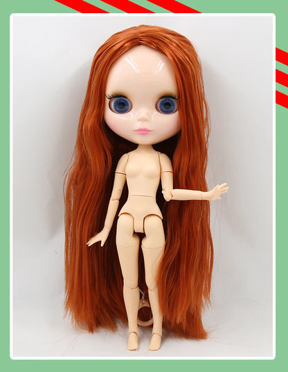 ICY DBS Blyth Doll 1/6 BJD Joint Body White Skin Tan Skin Dark Skin Matte Face Nude Doll 30cm Anime Toy Girls Gift