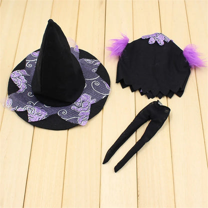 ICY DBS Blyth doll clothes halloween suit pink dress ghost Vampire hat cosplay outfits toy
