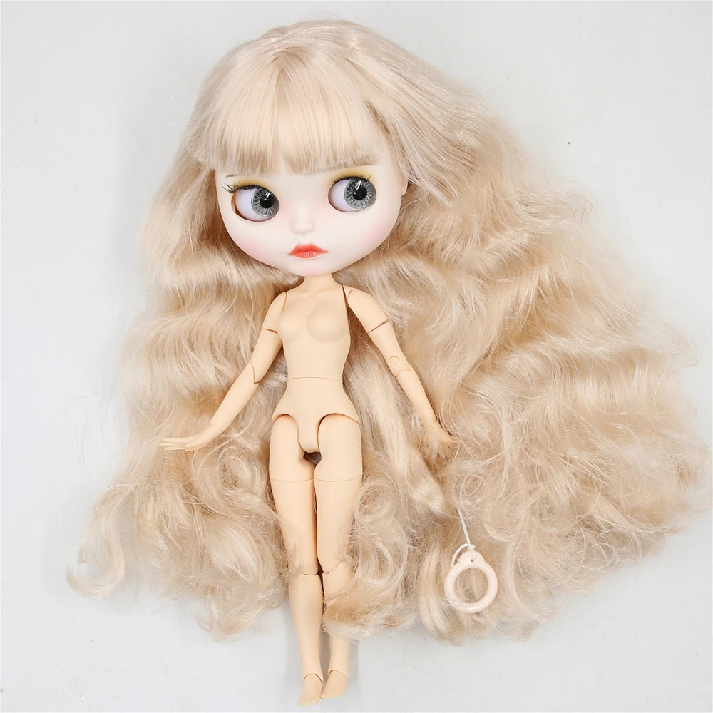 ICY DBS Blyth Doll 1/6 BJD Joint Body White Skin Tan Skin Dark Skin Matte Face Nude Doll 30cm Anime Toy Girls Gift