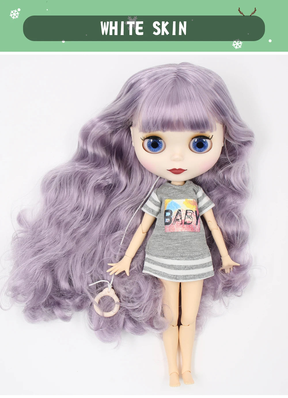 ICY DBS Blyth Doll 1/6 BJD Joint Body White Skin Tan Skin Dark Skin Matte Face Nude Doll 30cm Anime Toy Girls Gift